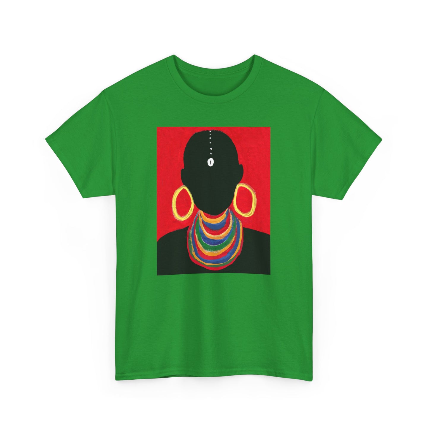 The Masai Woman Art UNISEX Adult Cotton Tee