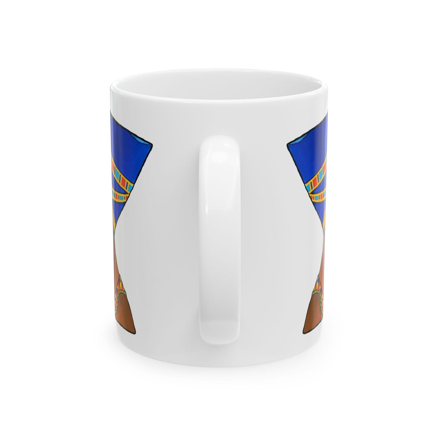 Queen Nefertiti Ceramic Mug, (11oz, 15oz)
