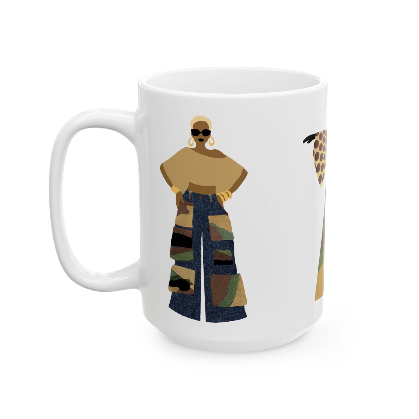 Camo Queens Ceramic Mug, (11oz, 15oz)