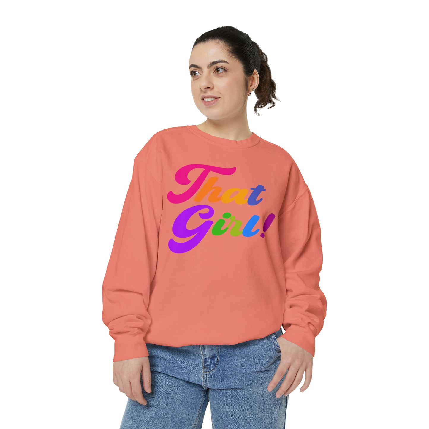 That Girl Sweatshirt - Yes Lioness Arts