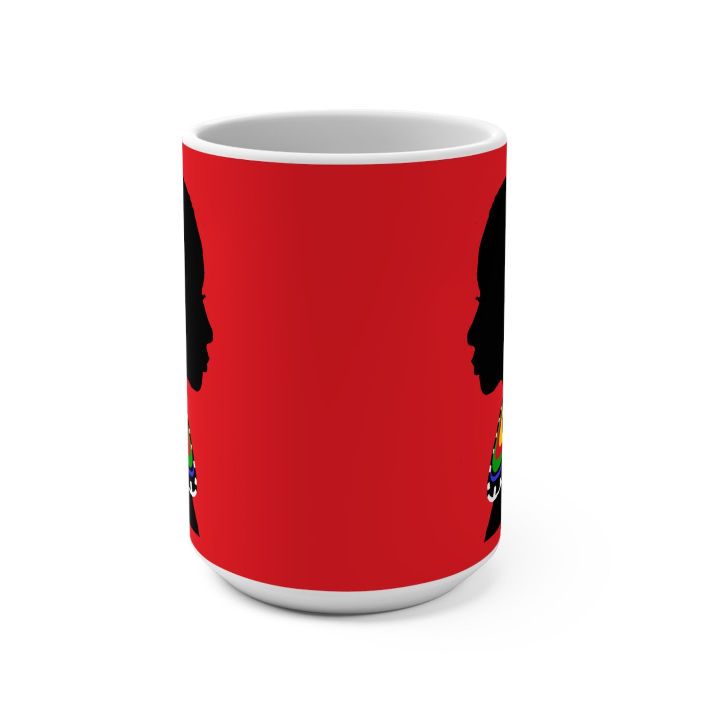 Tribal Mug Red 15oz