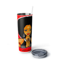 Load image into Gallery viewer, Abundance Tall Steel Tumbler with Straw, 20oz