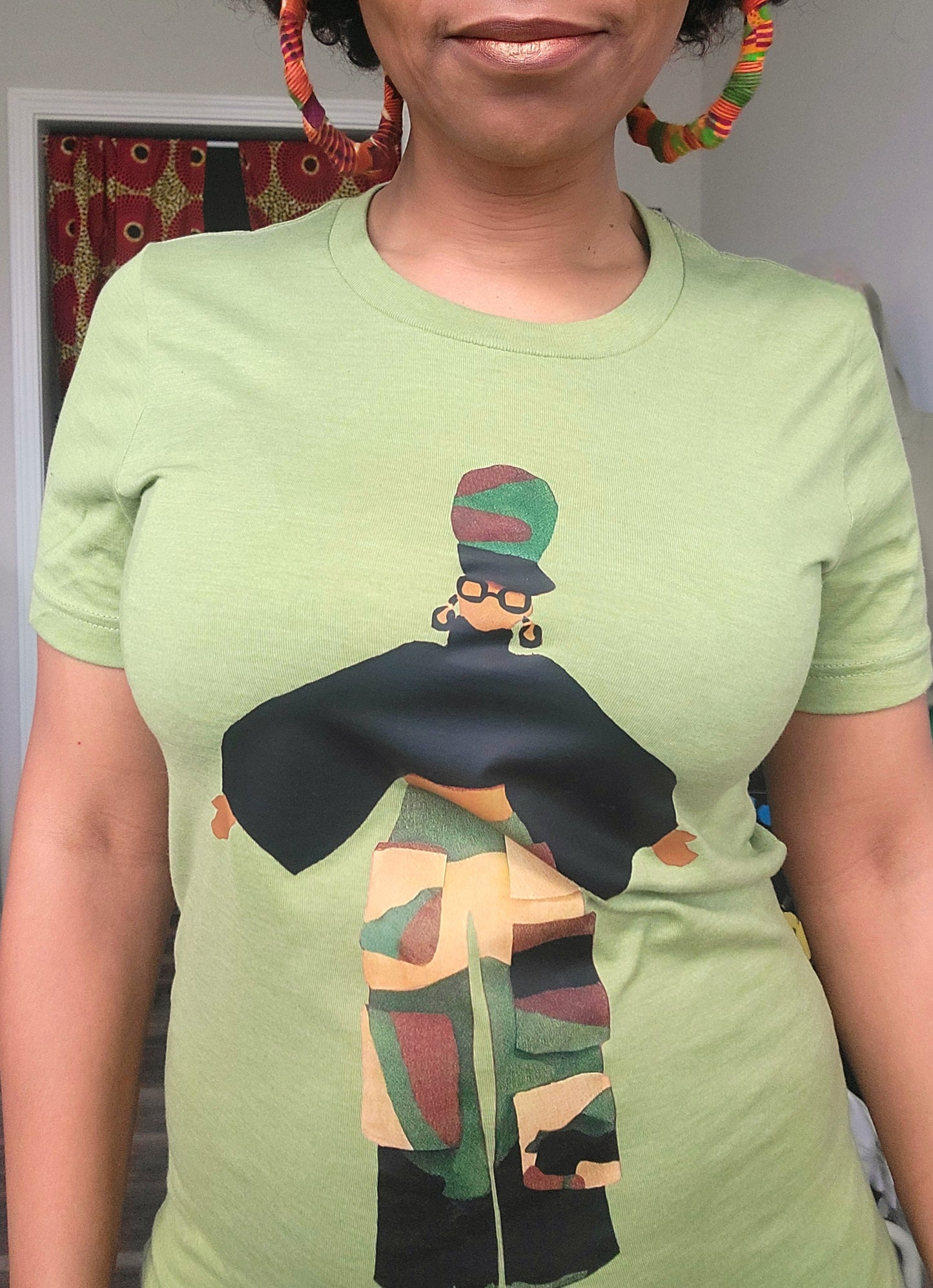 The Camo Cargo Queen T-Shirt