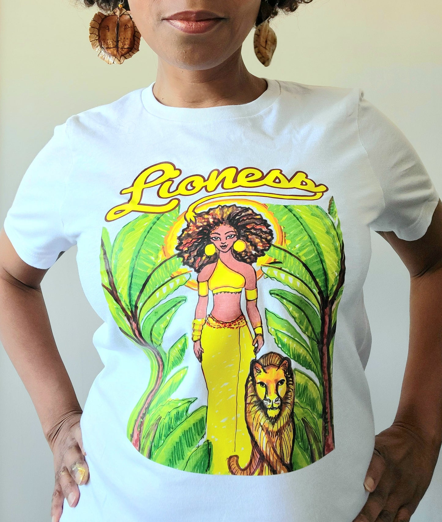 The Lioness Graphic Retro Tee