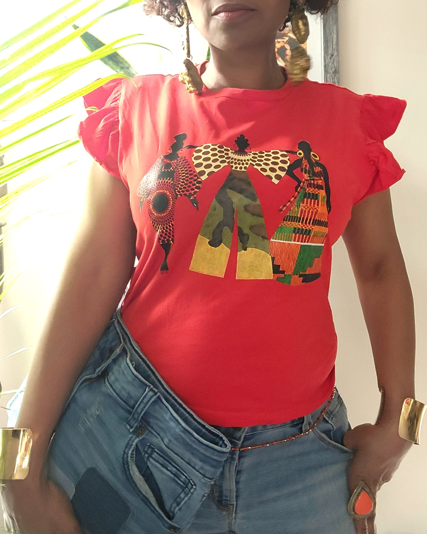 Soft Life Sistas Flutter Short Sleeve Tee