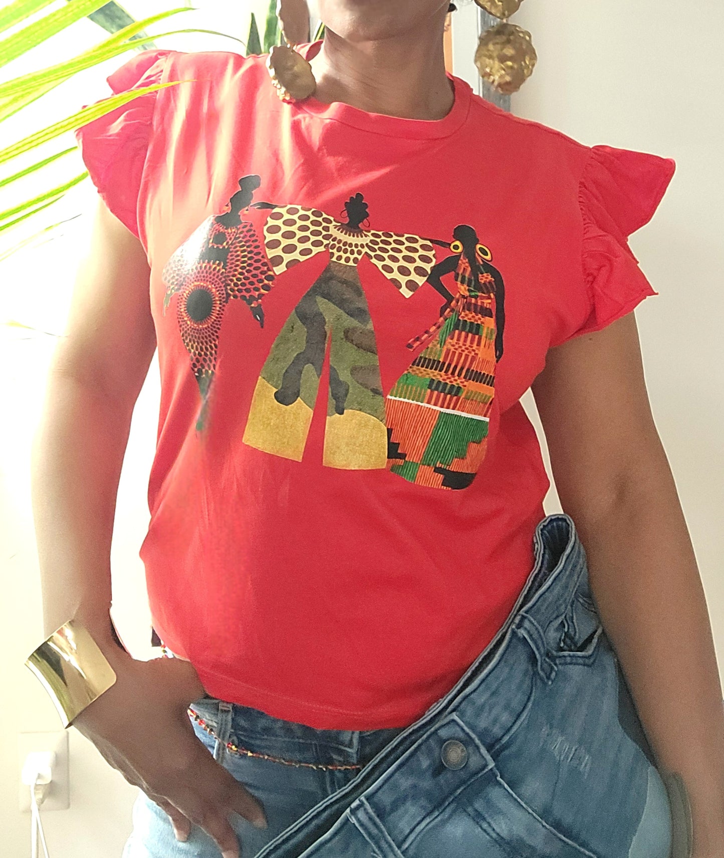 Soft Life Sistas Flutter Short Sleeve Tee