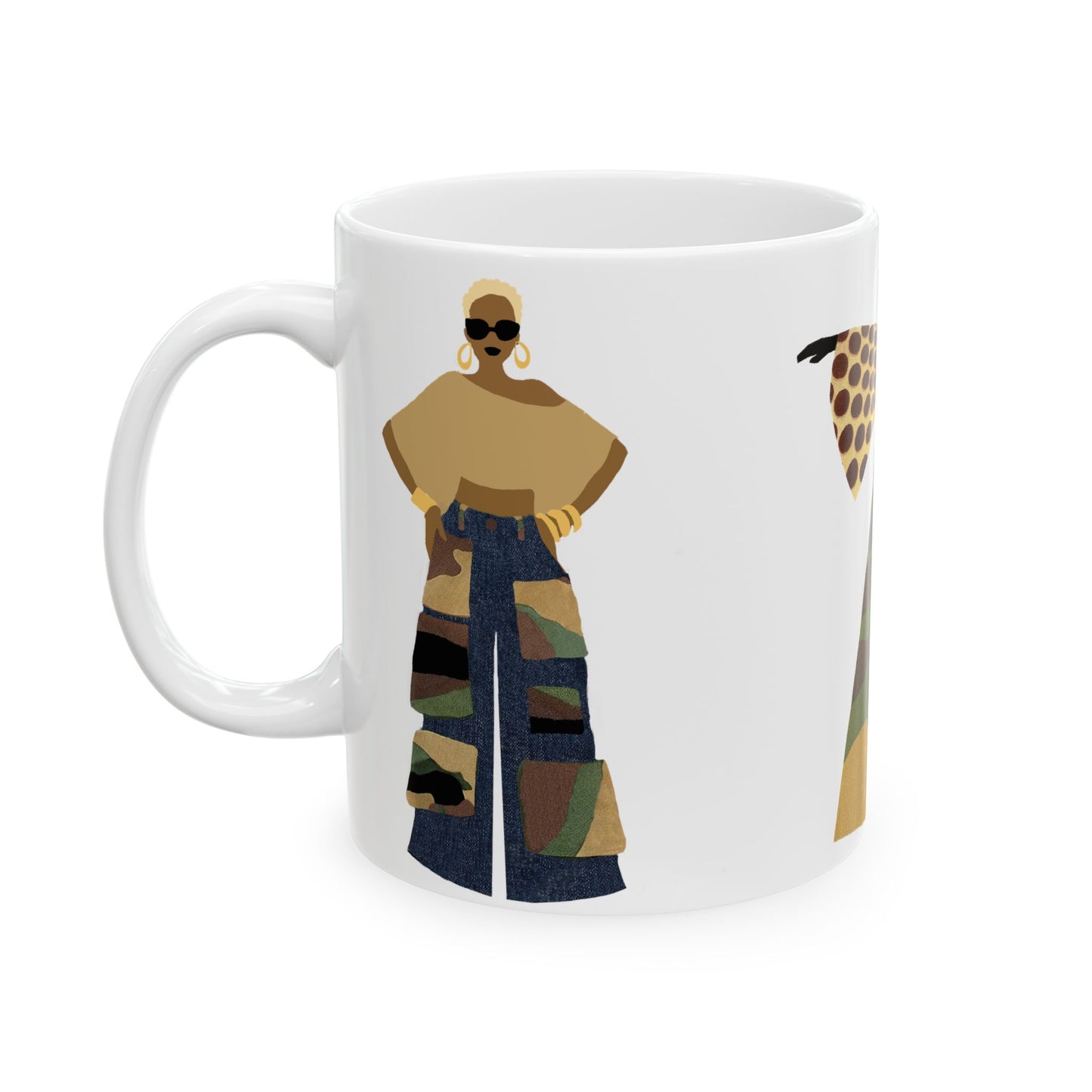 Camo Queens Ceramic Mug, (11oz, 15oz)