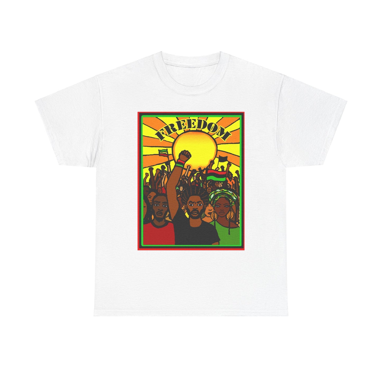 Freedom Tee - Yes Lioness Arts