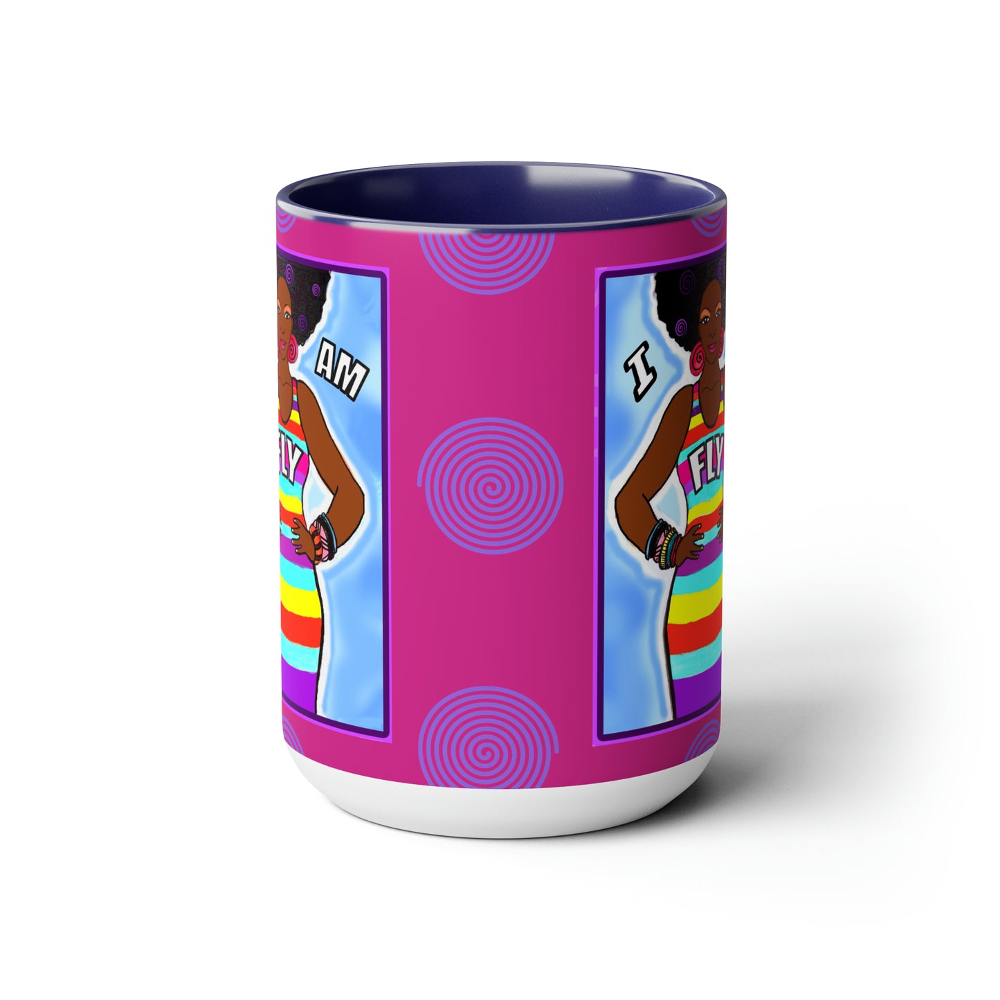 I am Fly Mugs, 15oz - Yes Lioness Arts