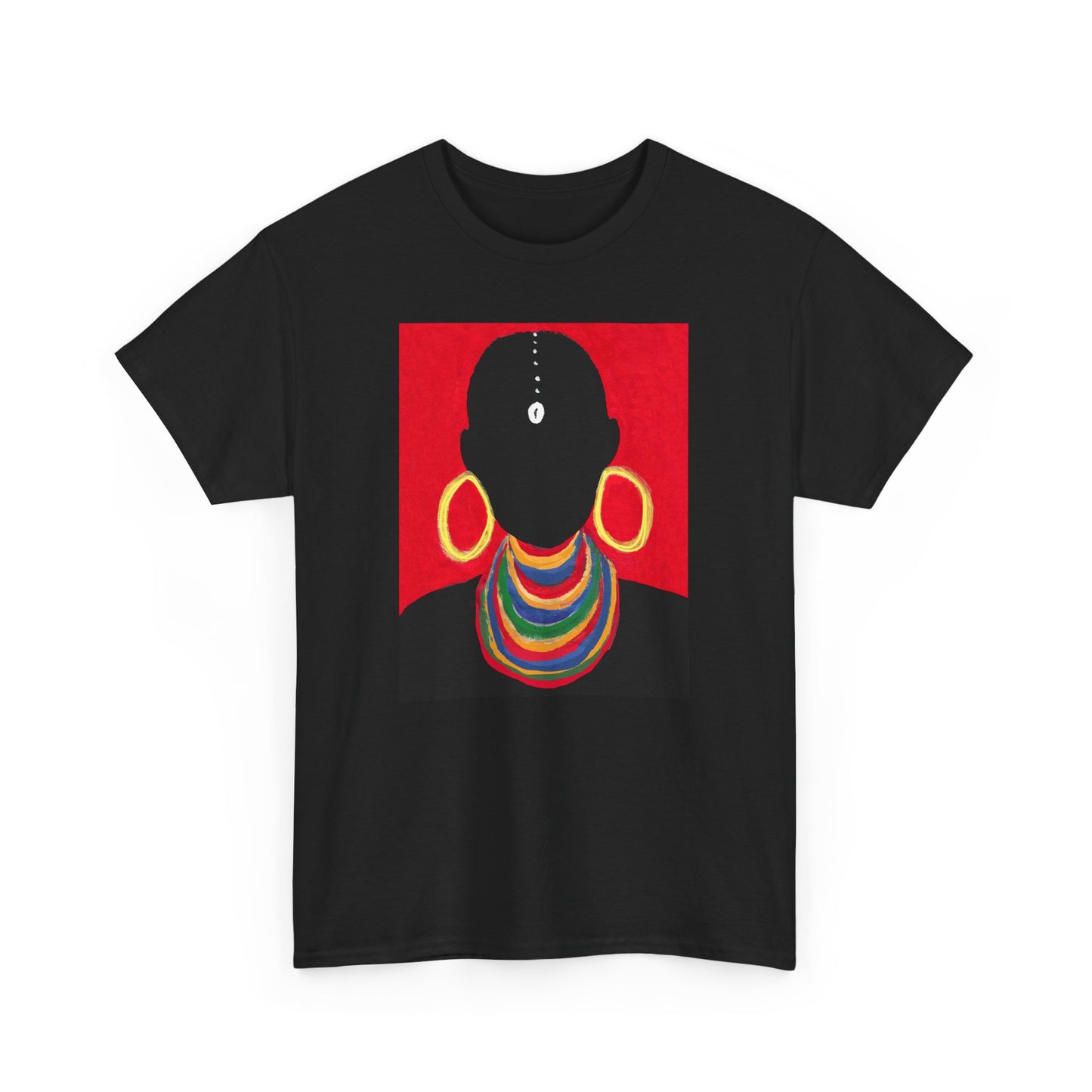 The Masai Woman Art UNISEX Adult Cotton Tee