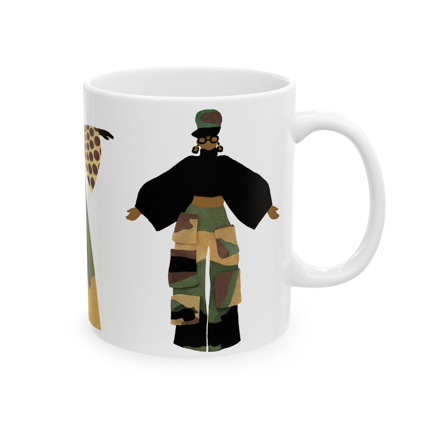 Camo Queens Ceramic Mug, (11oz, 15oz)
