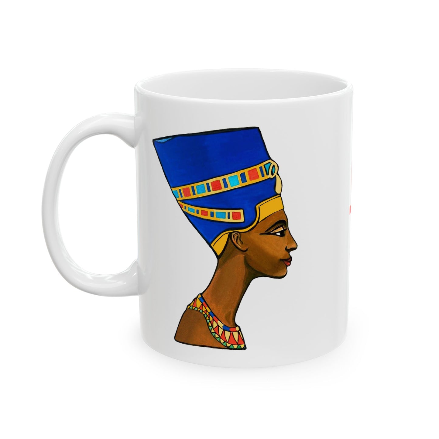 Queen Nefertiti Ceramic Mug, (11oz, 15oz)