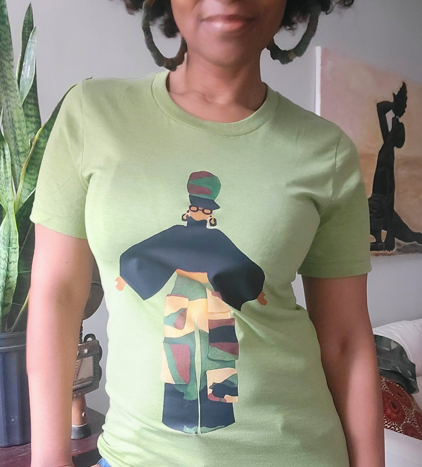 The Camo Cargo Queen T-Shirt