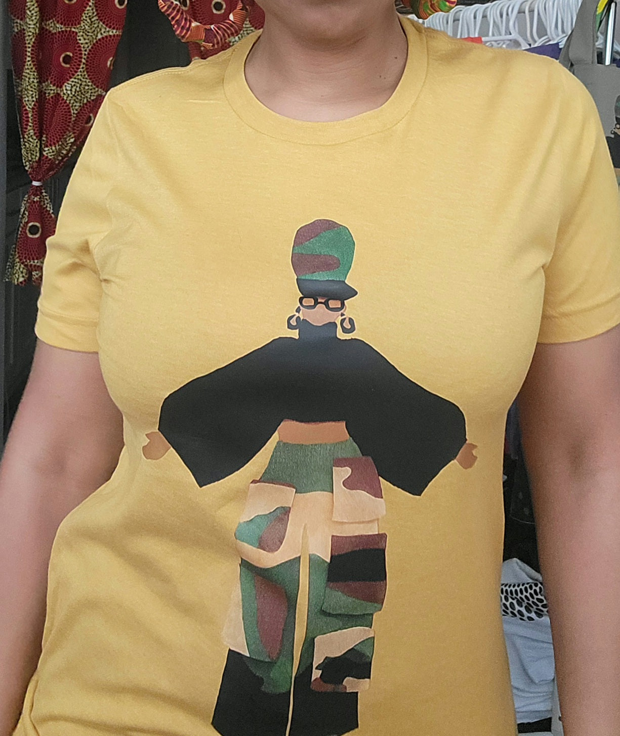 The Camo Cargo Queen T-Shirt