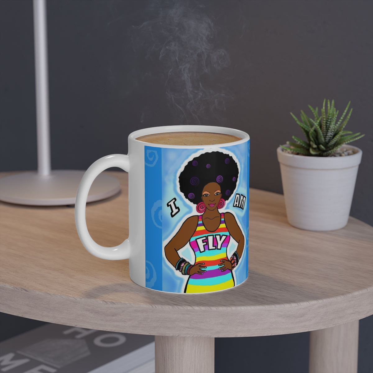 I AM FLY Mug - Yes Lioness Arts