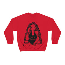 Load image into Gallery viewer, The Think Positive w/Locs Crewneck Sweatshirt