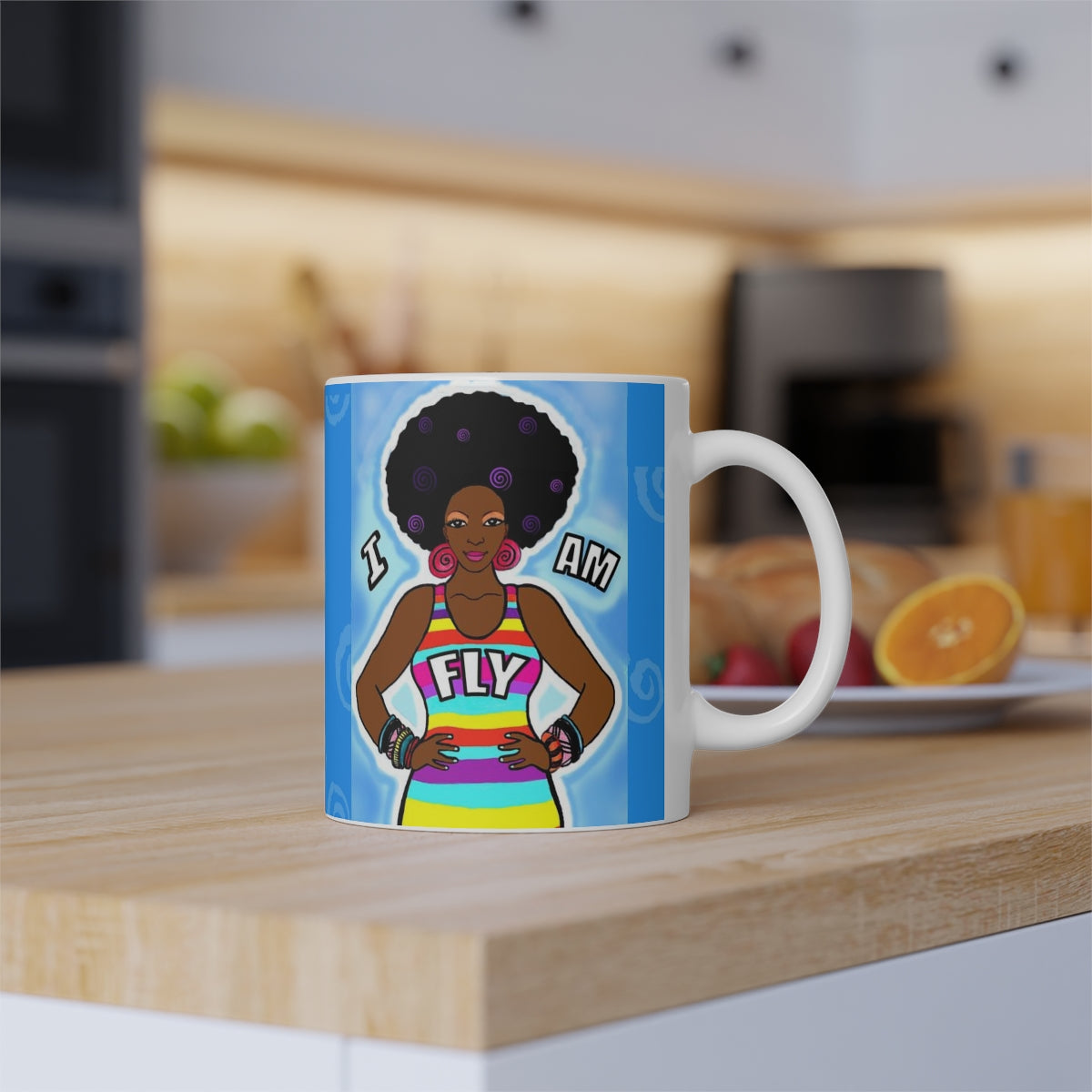 I AM FLY Mug - Yes Lioness Arts