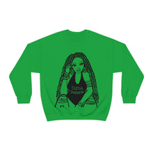 Load image into Gallery viewer, The Think Positive w/Locs Crewneck Sweatshirt