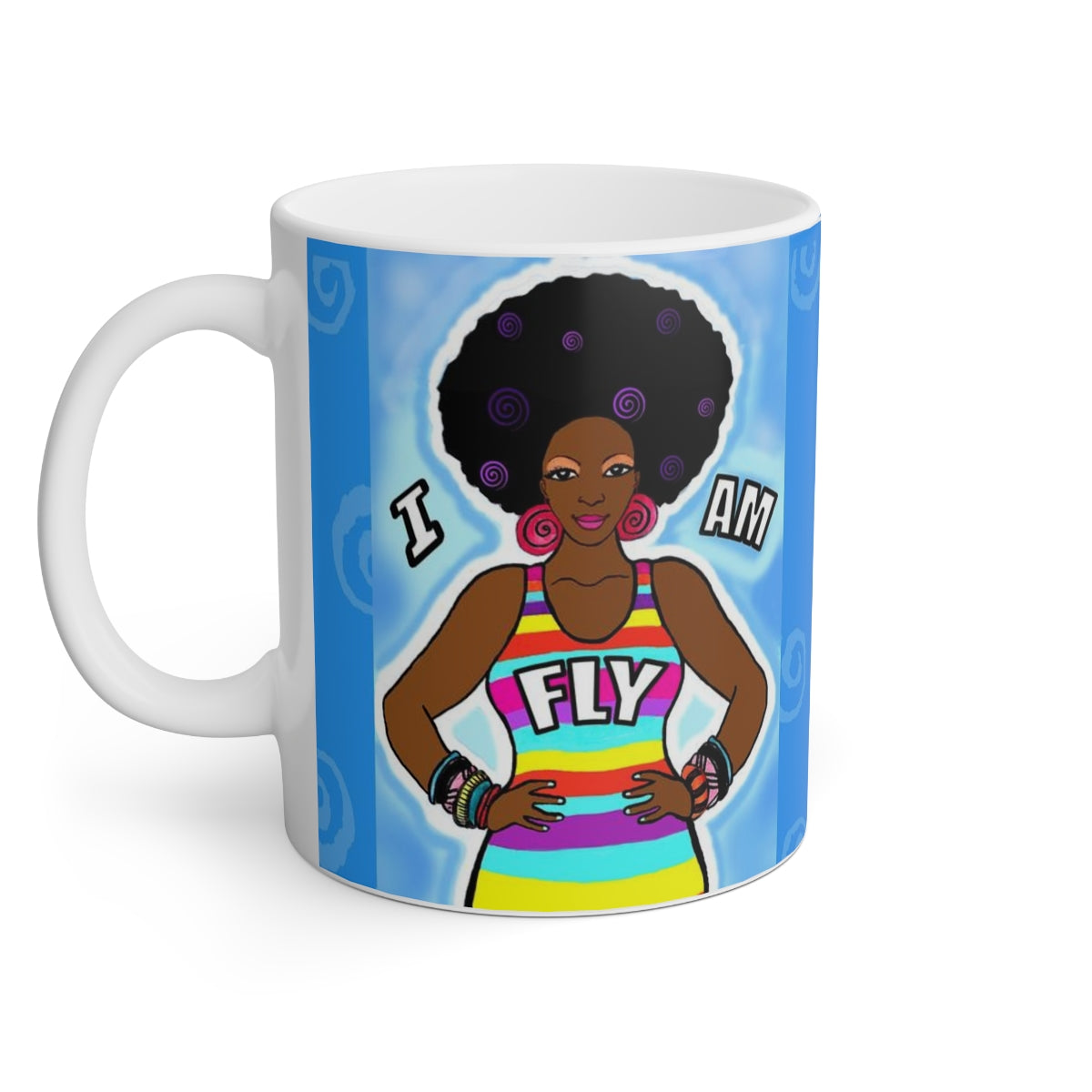 I AM FLY Mug - Yes Lioness Arts