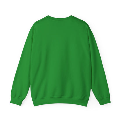 Your Birth Year Custom Unisex Heavy Blend™ Crewneck Sweatshirt Green/White