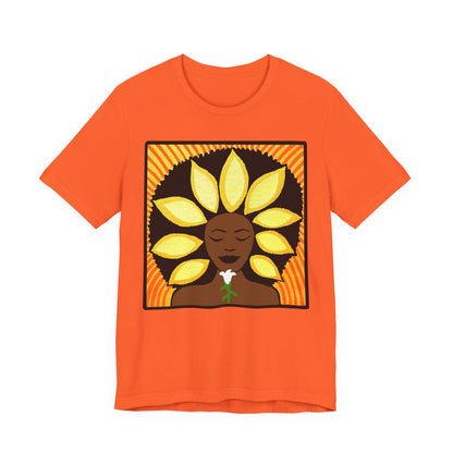 The Sunflower Crewneck T- Shirt