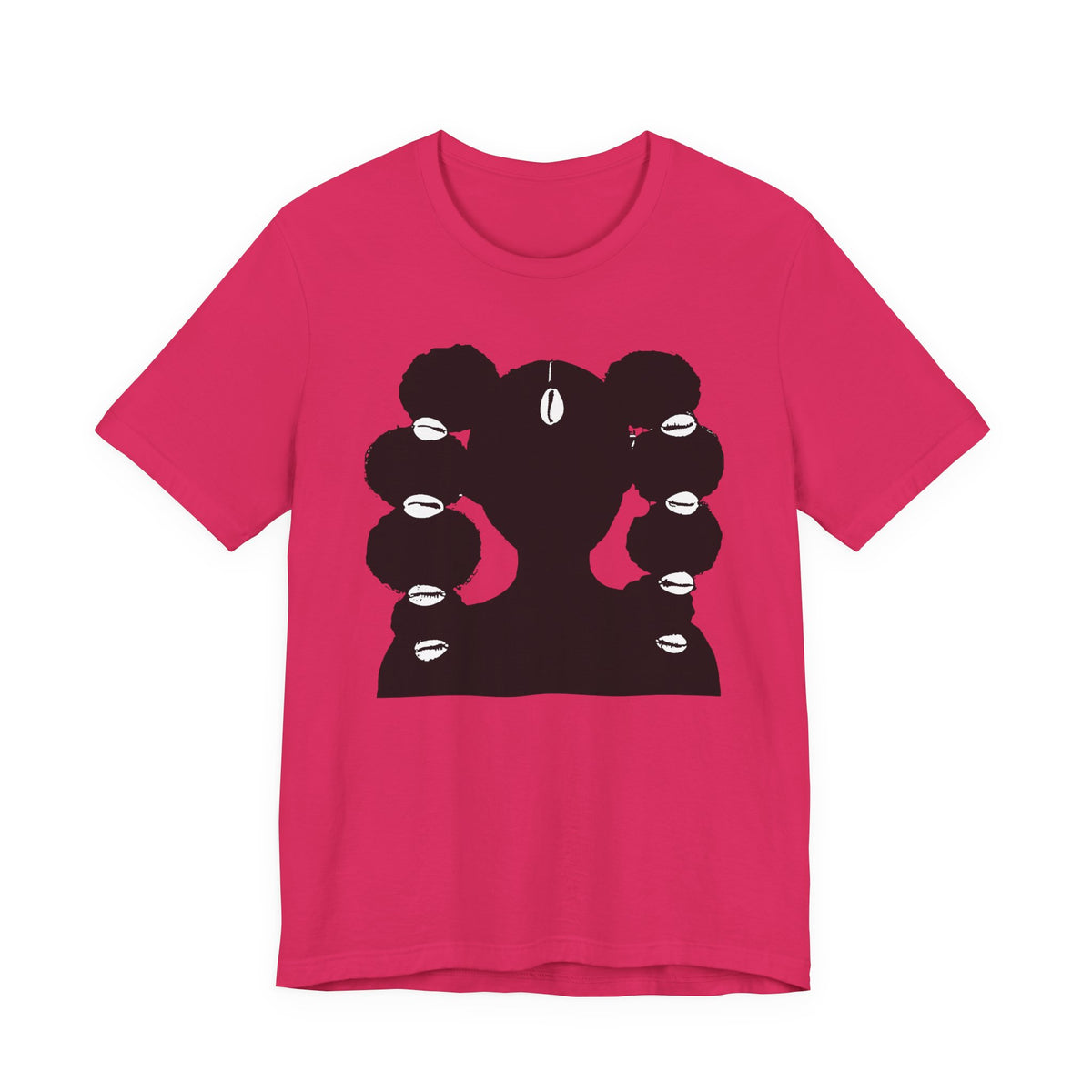 Afro Ponytails & Cowries Shells T- Shirt