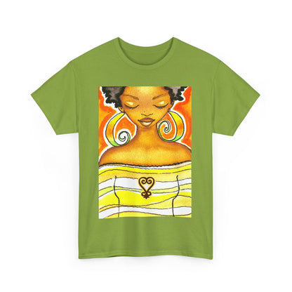 Sankofa Heart Tee - Yes Lioness Arts