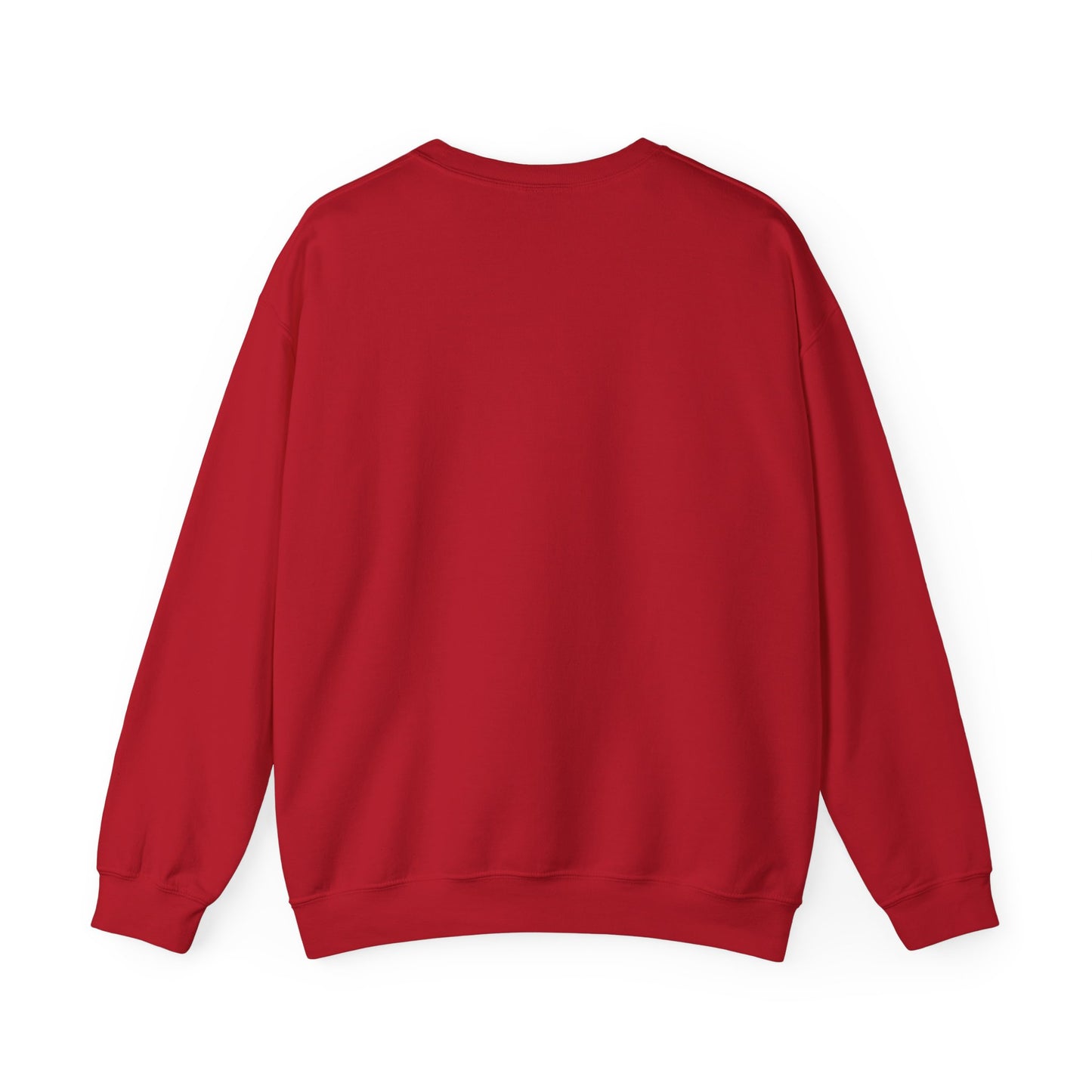 Your Birth Year Custom Unisex Heavy Blend™ Crewneck Sweatshirt Red/Black