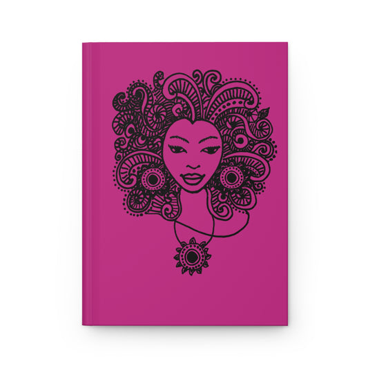 Henna Hair Hardcover Journal Matte