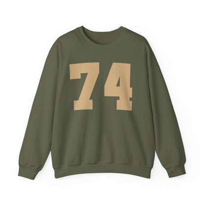 My Birth Year Custom Unisex Heavy Blend™ Crewneck Sweatshirt Army Green/Khaki