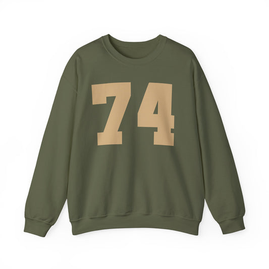 My Birth Year Custom Unisex Heavy Blend™ Crewneck Sweatshirt Army Green/Khaki