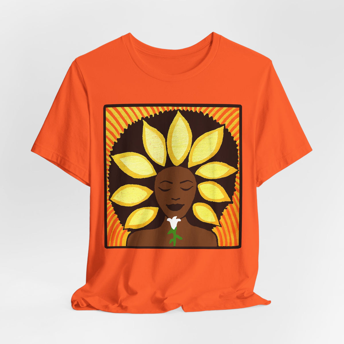 The Sunflower Crewneck T- Shirt