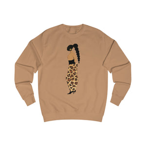 Leopard Pony Crewneck Sweatshirt