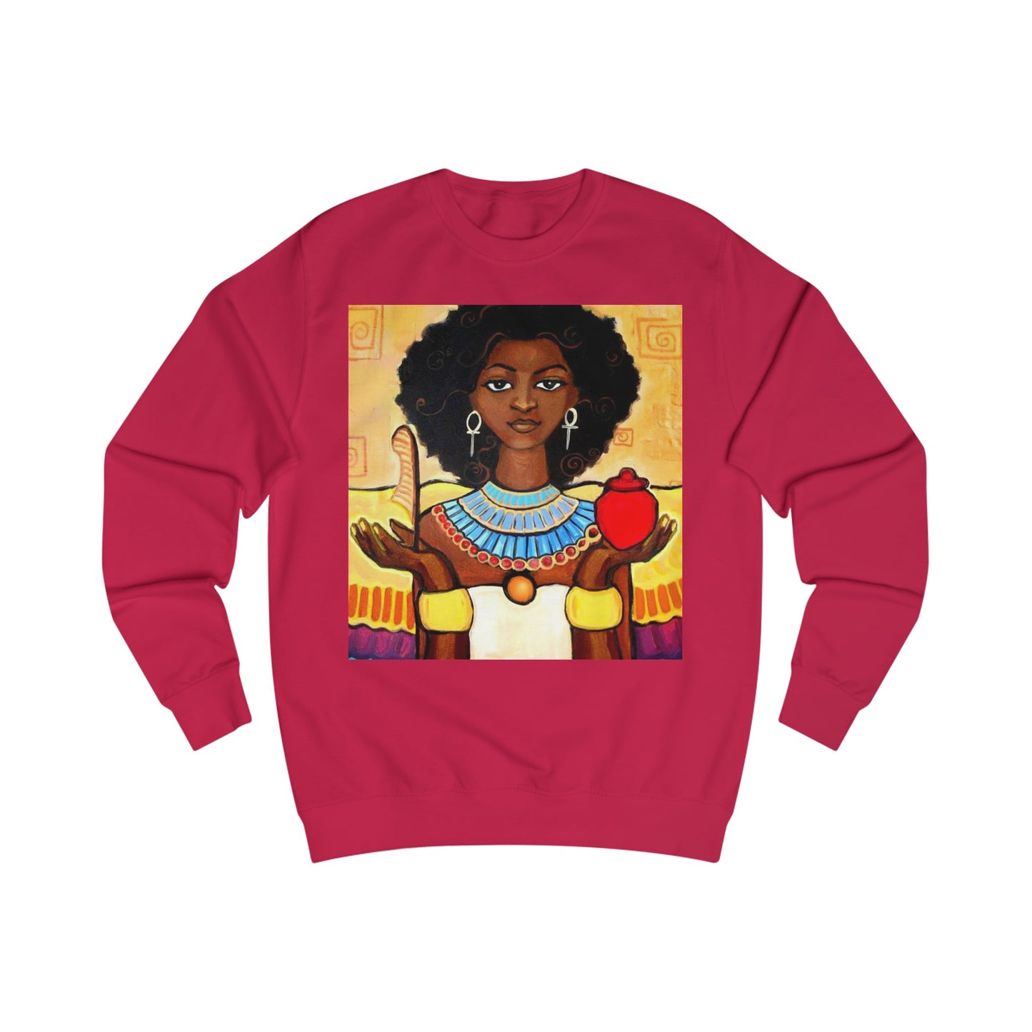 Afro Ma'at Unisex Sweatshirt  red