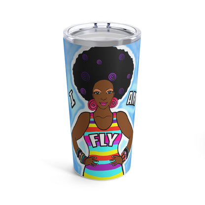 I AM FLY Tumbler 20oz - Yes Lioness Arts