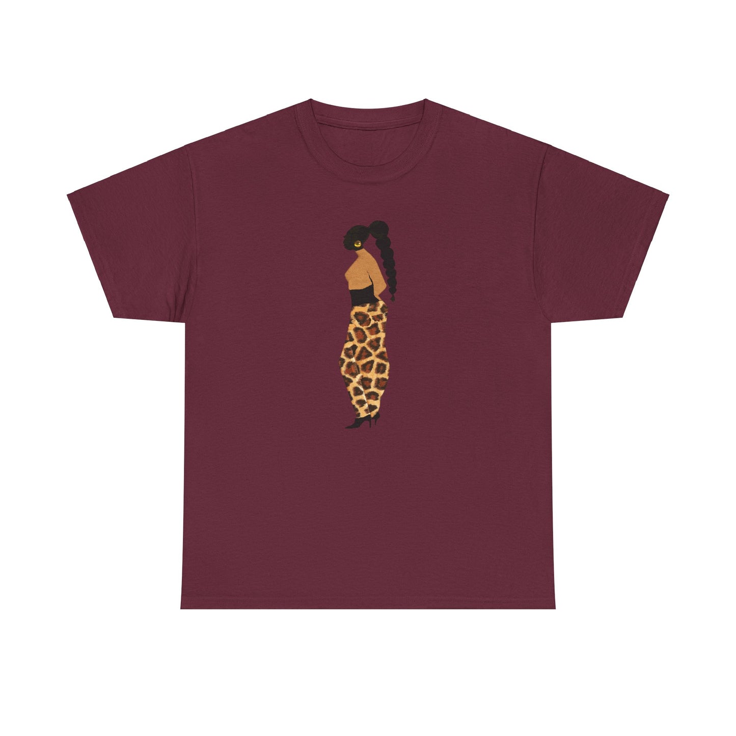 Leopard Lady Tee - Yes Lioness Arts