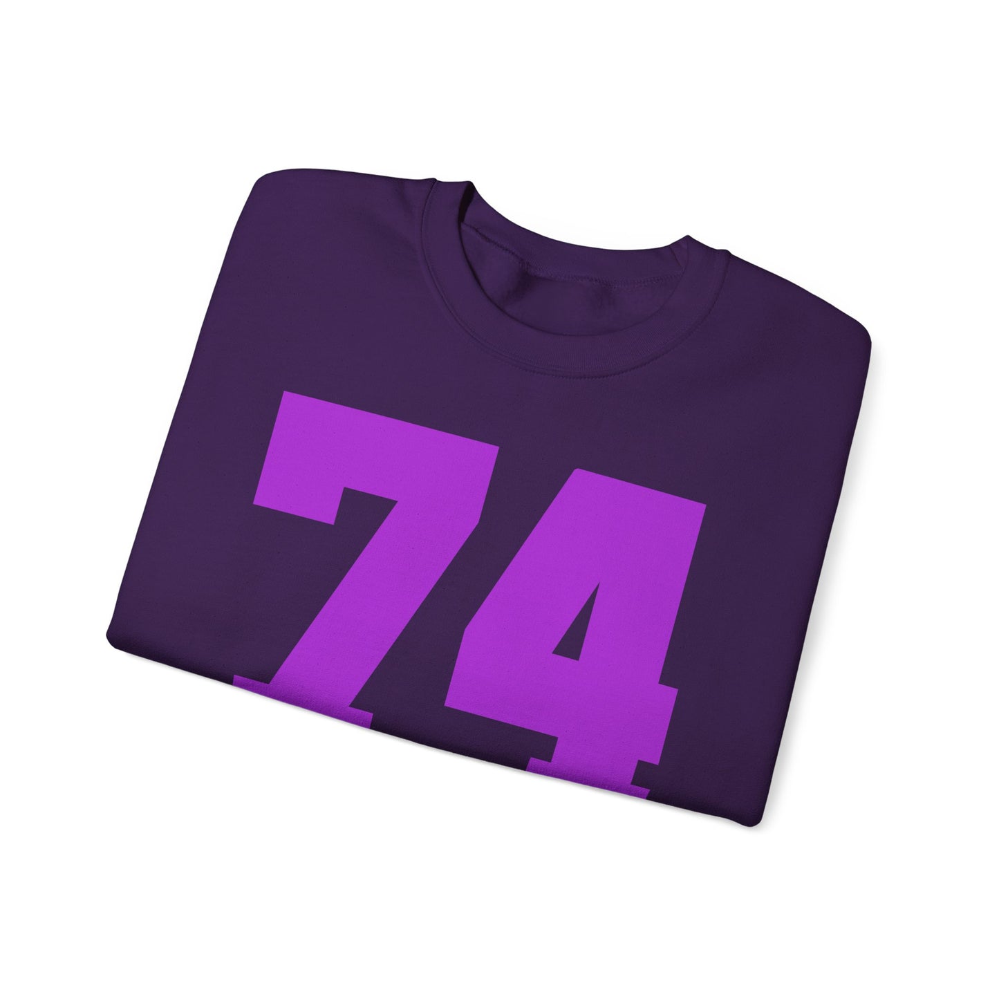 Your Birth Year Custom Unisex Heavy Blend™ Crewneck Sweatshirt Purple