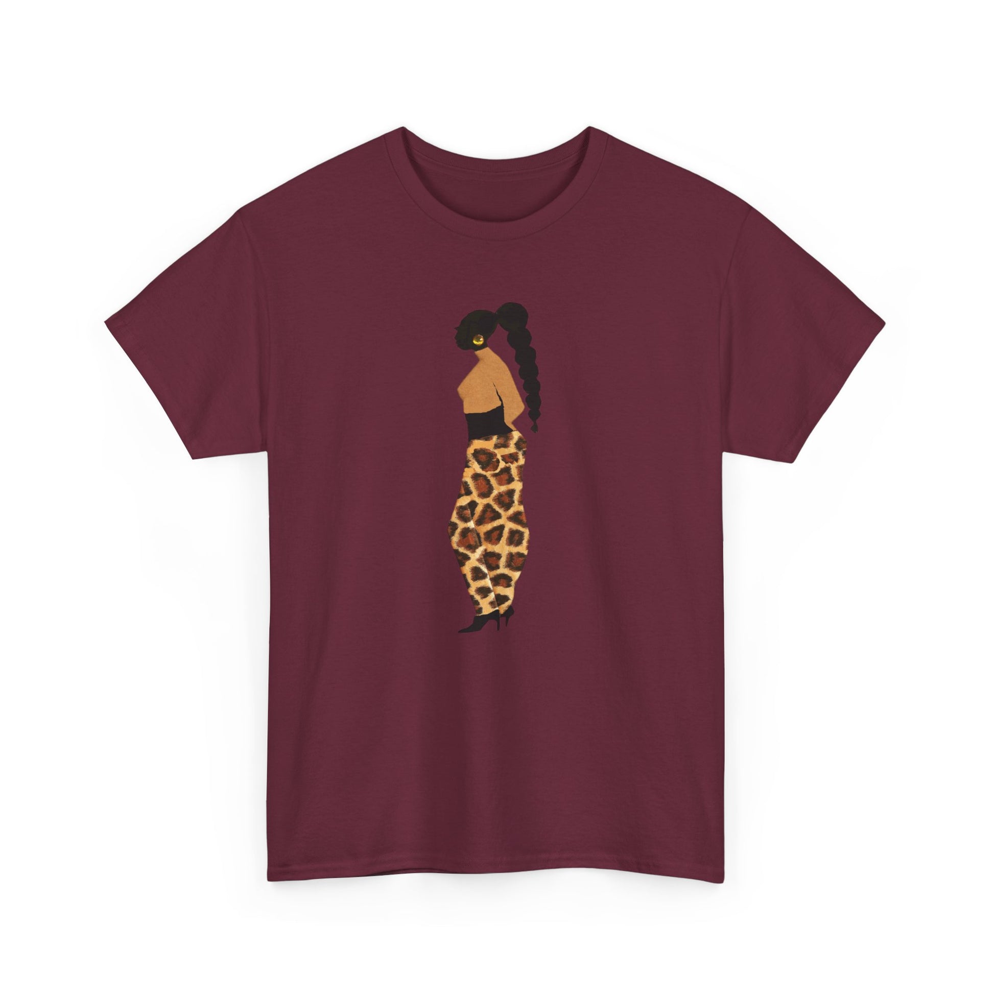 Leopard Lady Tee - Yes Lioness Arts