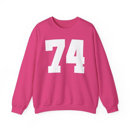 Copy of My Birth Year Custom Unisex Heavy Blend™ Crewneck Sweatshirt Fuschia/White