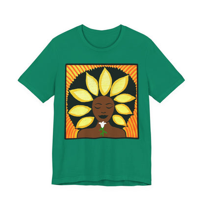 The Sunflower Crewneck T- Shirt