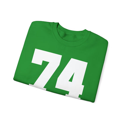 Your Birth Year Custom Unisex Heavy Blend™ Crewneck Sweatshirt Green/White