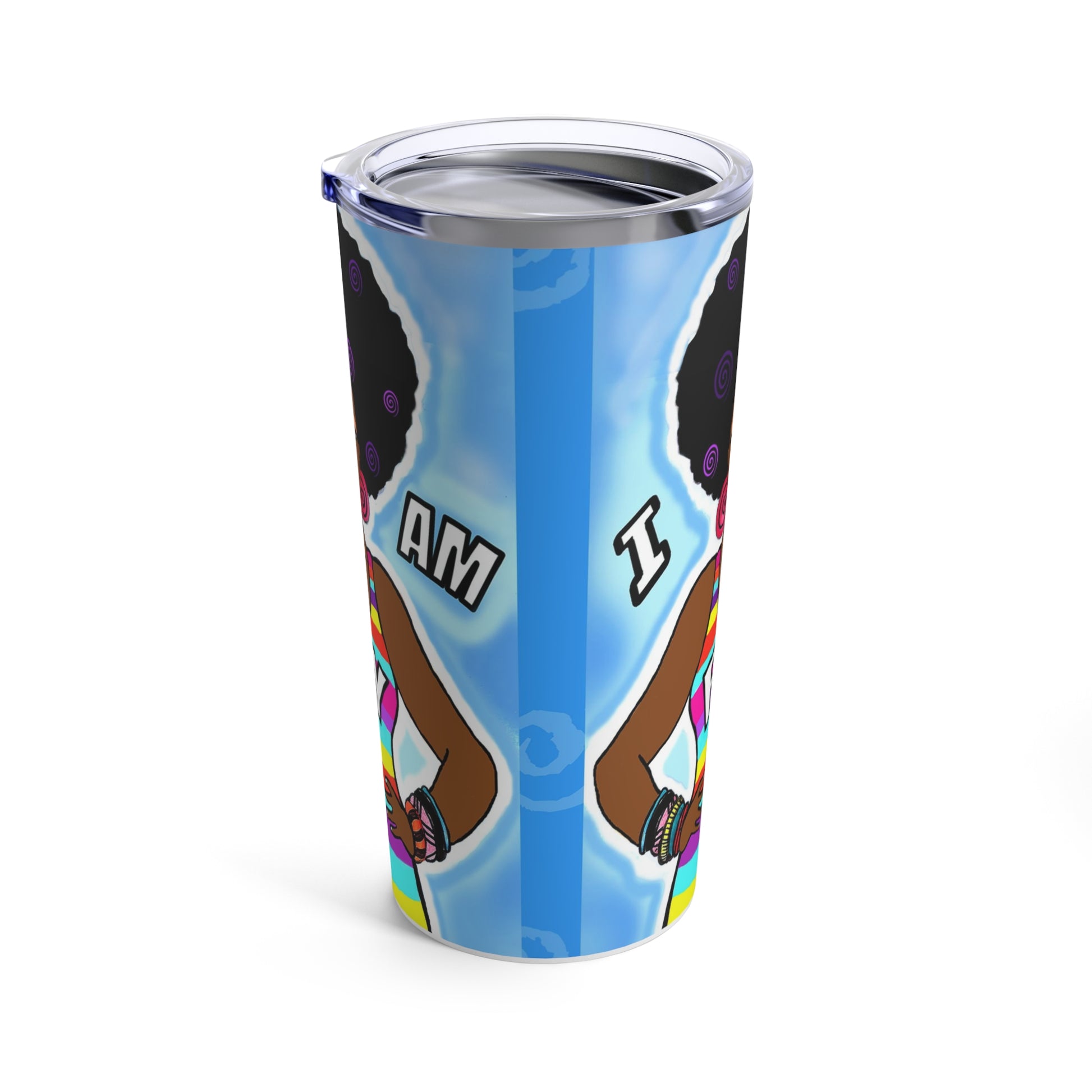 I AM FLY Tumbler 20oz - Yes Lioness Arts