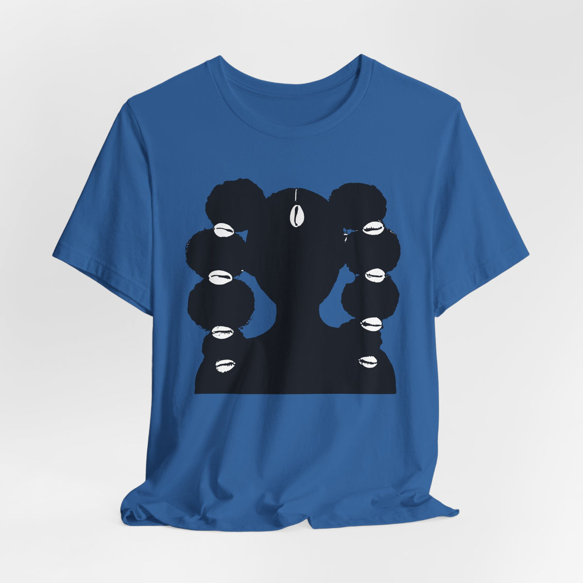 Afro Ponytails & Cowries Shells T- Shirt