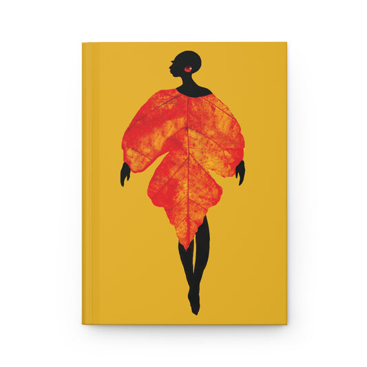 Autumn Diva Hardcover Journal Matte - Yes Lioness Arts