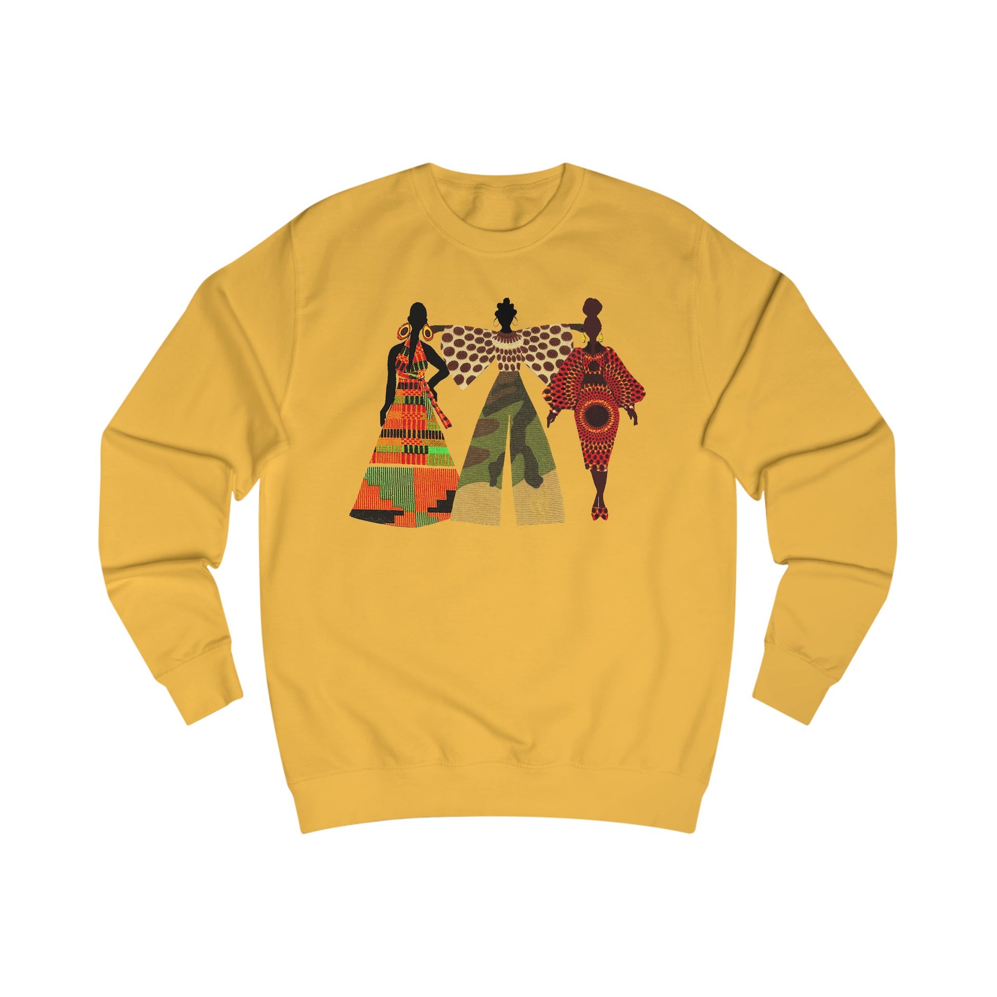 3 Divas Crewneck Sweatshirt - Yes Lioness Arts