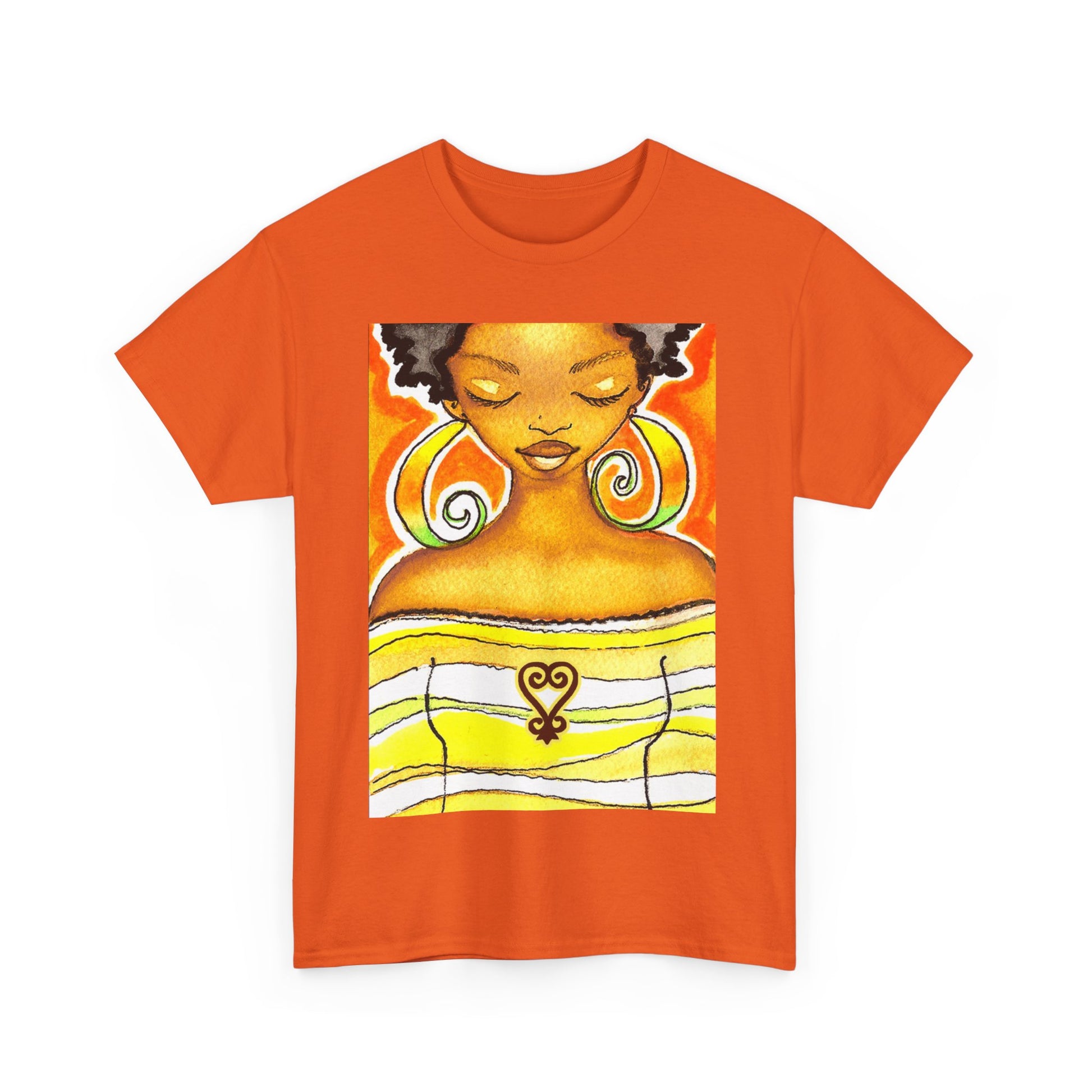 Sankofa Heart Tee - Yes Lioness Arts