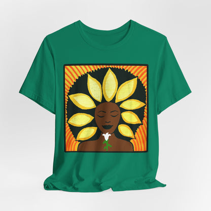 The Sunflower Crewneck T- Shirt