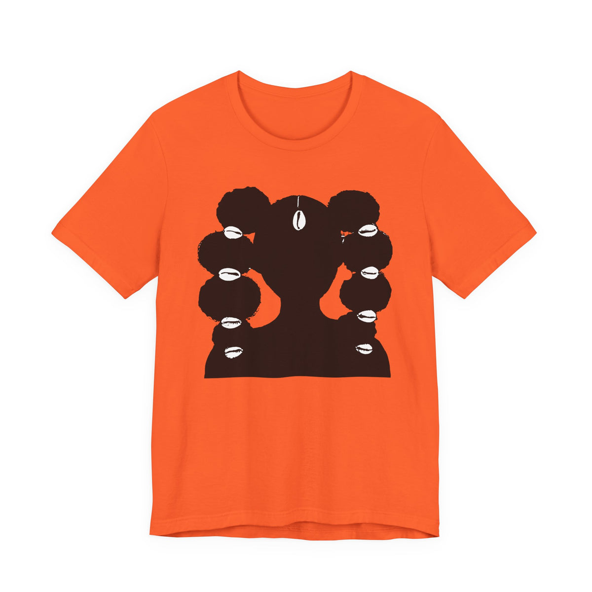 Afro Ponytails & Cowries Shells T- Shirt