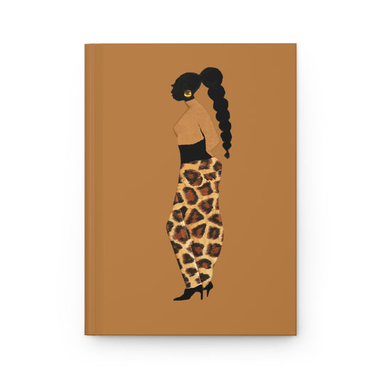 Leopard Pony Hardcover Journal Matte