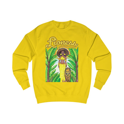 Lioness Graphic Unisex Sweatshirt - Yes Lioness Arts